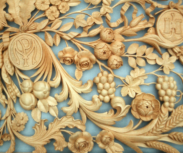 Wall Plaque Wood Carving